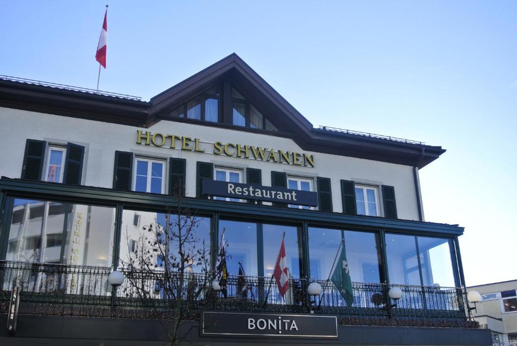 Hotel Schwanen Wil Bagian luar foto